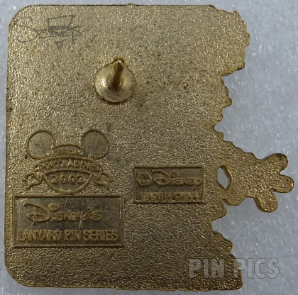 WDW - Mickey - Disney Character Topiary Set - Cast Lanyard Series 1 2002 - 2003  pin collectible - Main Image 2