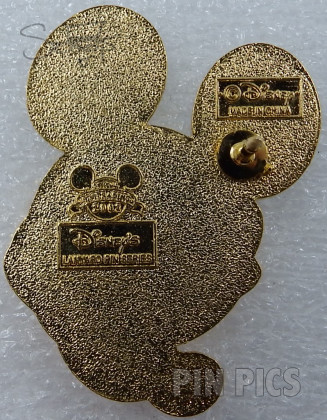 WDW - Smiling - Mickey Faces Set - Cast Lanyard Series 1 2002 - 2003  pin collectible - Main Image 2