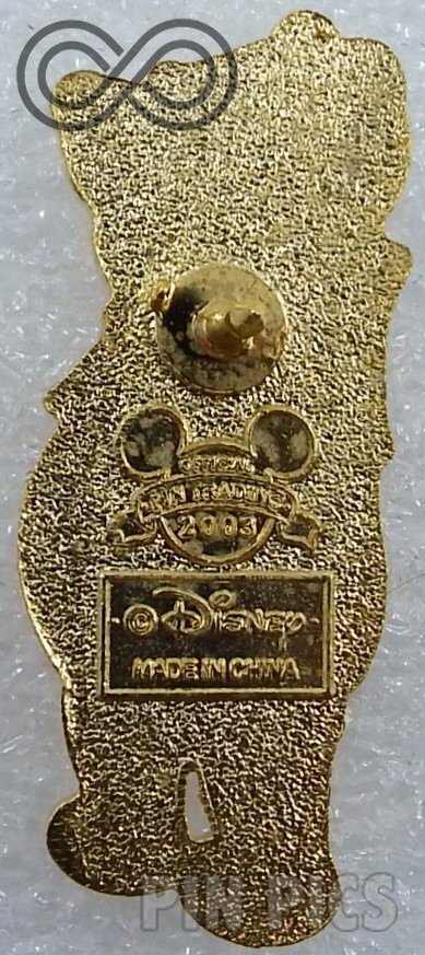 WDW - Winnie the Pooh - Standing in Profile - Version 2  pin collectible - Main Image 2