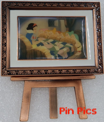 JDS - Snow White & the Seven Dwarfs - Portrait & Easel  pin collectible - Main Image 2