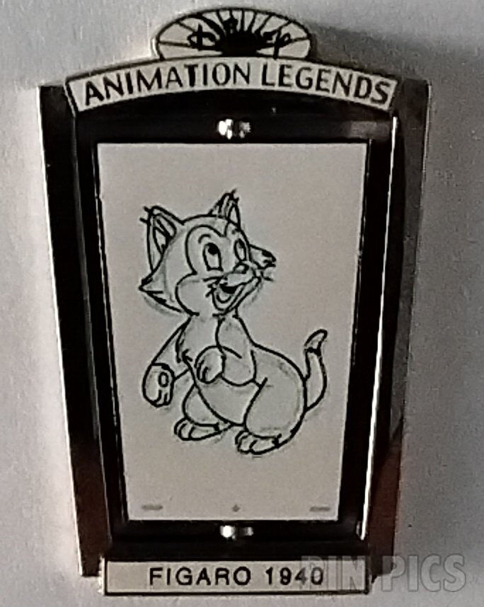 WDW - Figaro 1940 - Disney Animation Legends Series #5  pin collectible - Main Image 2