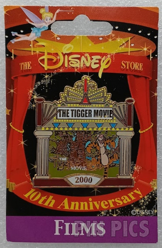 Japan - Tigger Movie - Films - 10th Anniversary - JDS  pin collectible - Main Image 3