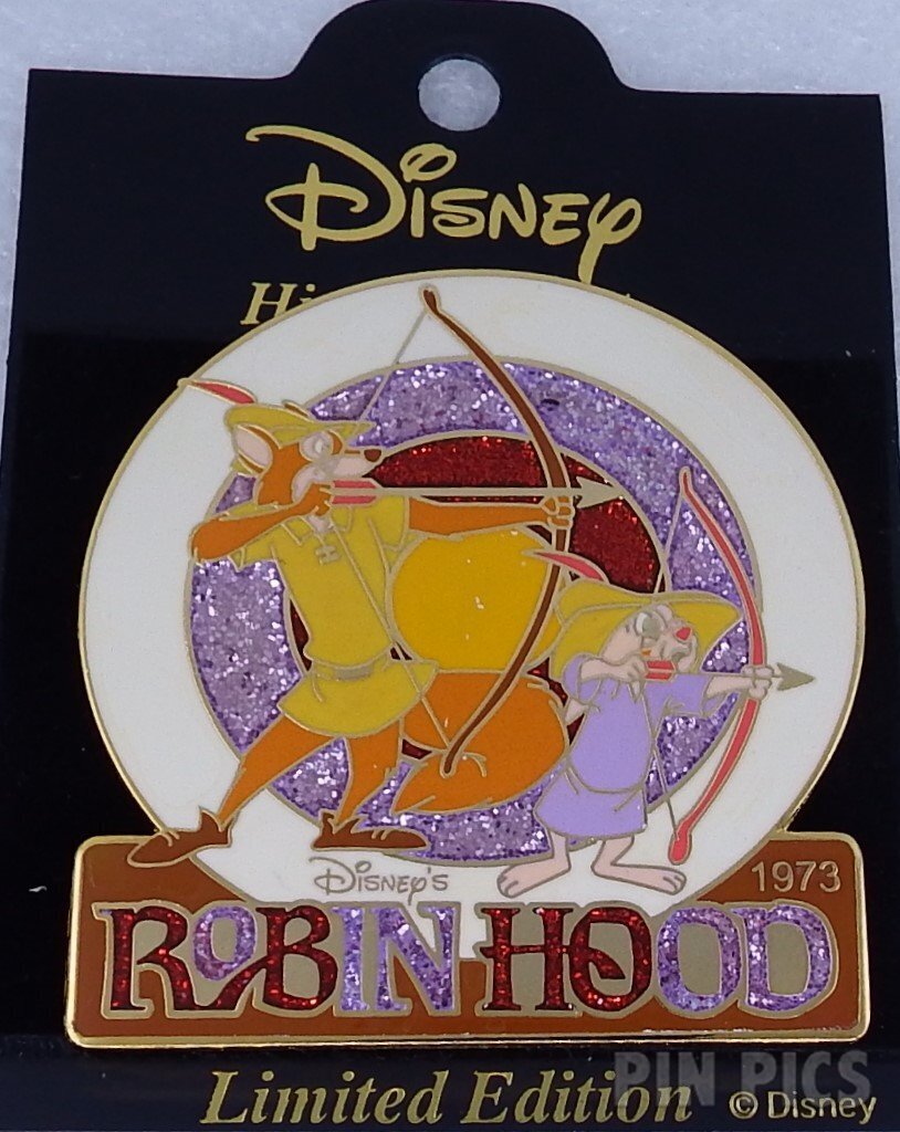 Japan - Robin Hood and Skippy - Robin Hood 1973 - History of Art 2002  pin collectible - Main Image 3