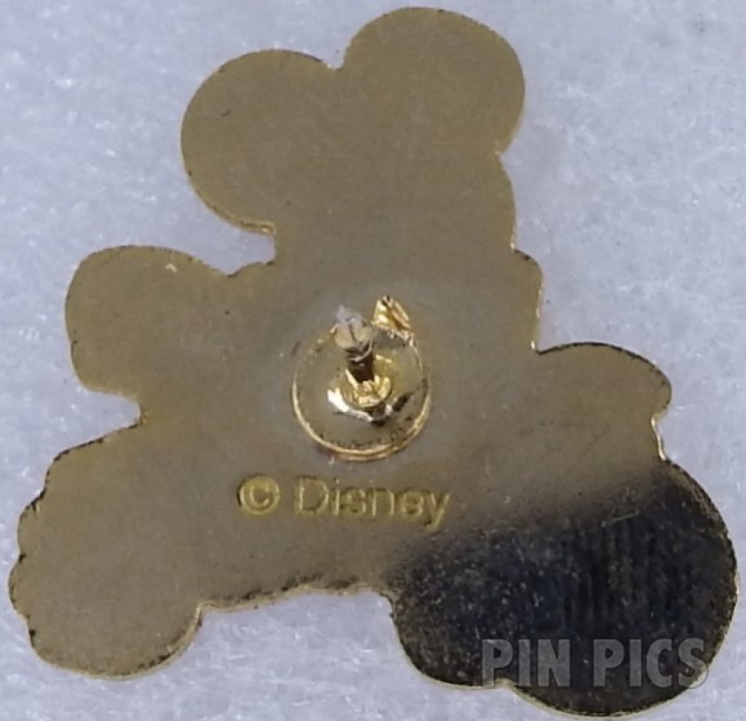 Mickey Kicking Soccer Ball - White and Black  pin collectible - Main Image 2