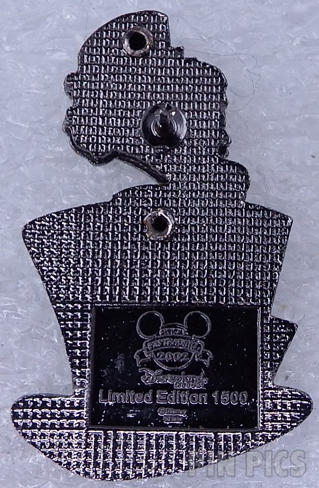 DLR - Mad Hatter - Big Hats - Alice in Wonderland  pin collectible - Main Image 2
