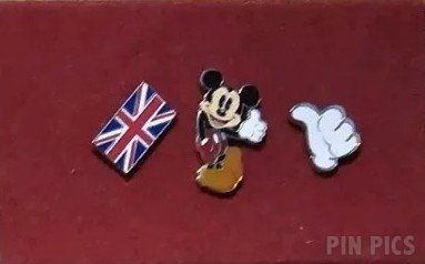 Mickey Hand - Thumbs Up  pin collectible - Main Image 2