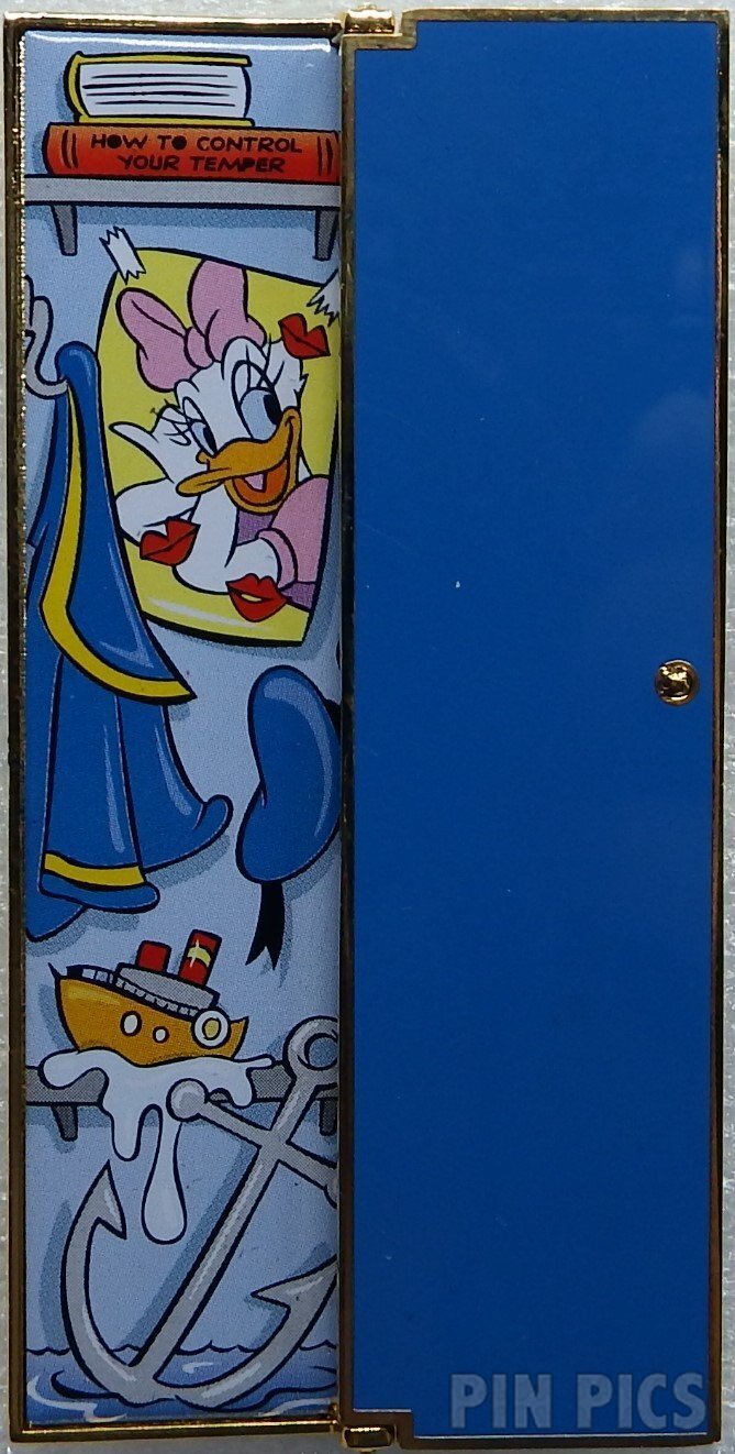 DLR - Donald - Cast Member Locker  pin collectible - Main Image 2