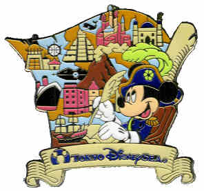 Stick Pin - Pinocchio (Red)