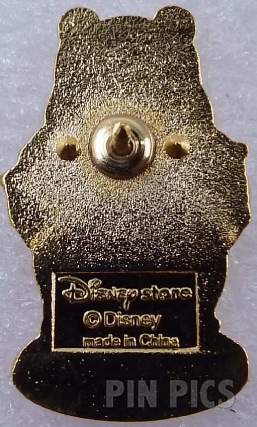 Japan - Pooh - Holding a Boutique - Rose Pooh - Dangle - JDS  pin collectible - Main Image 2