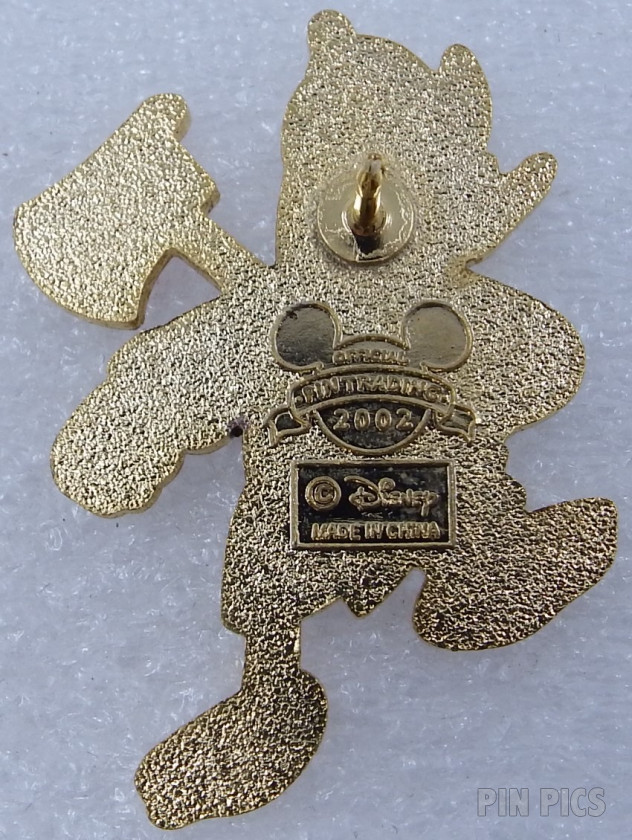 Donald - Fireman - Rescue Series  pin collectible - Main Image 2