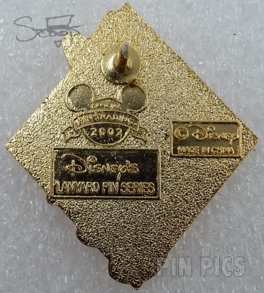 WDW - Minnie - Kooky Backgrounds Set - Cast Lanyard Series 1 2002 - 2003  pin collectible - Main Image 2