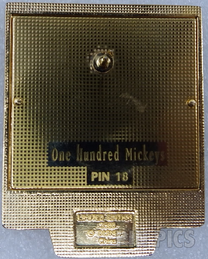 DLR - Brave Little Tailor Going Home - One Hundred Mickeys Series (MM 018)  pin collectible - Main Image 2