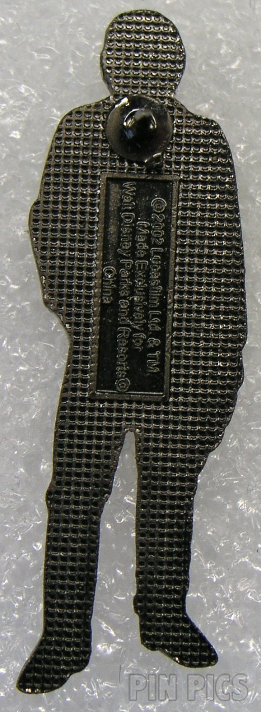 Han Solo - Star Wars Attack of the Clones Series  pin collectible - Main Image 2