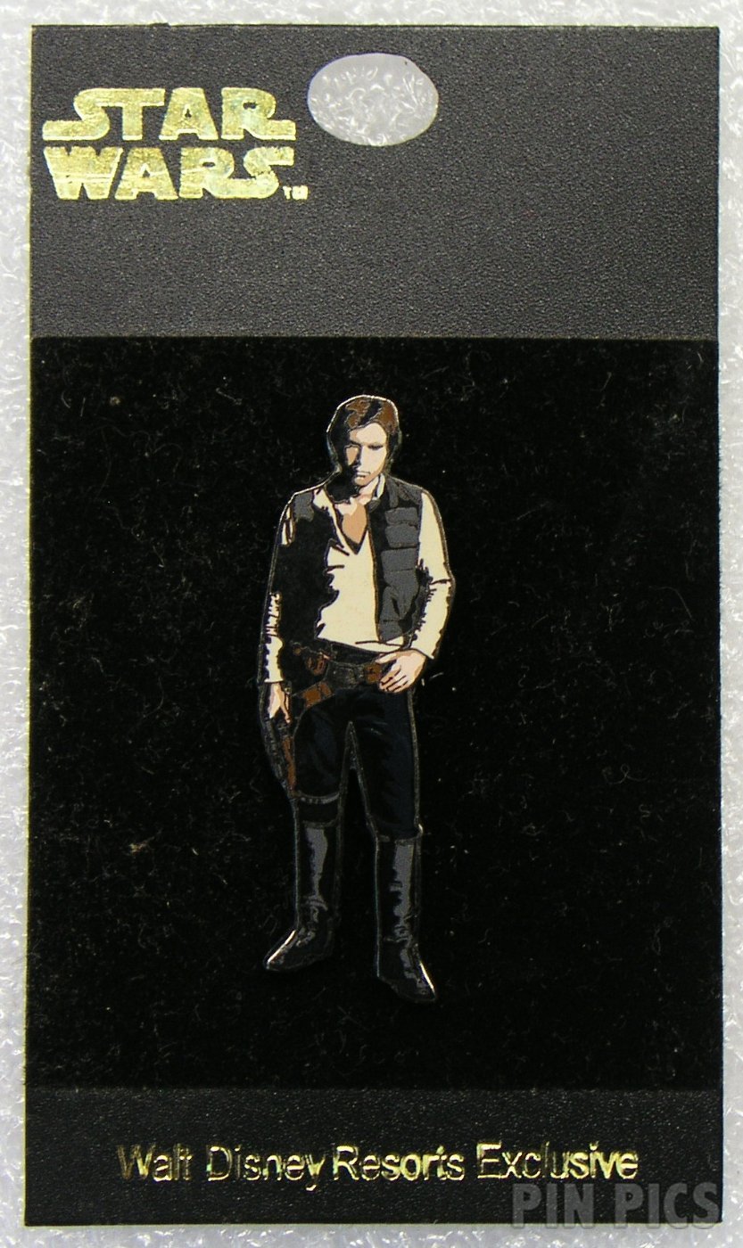 Han Solo - Star Wars Attack of the Clones Series  pin collectible - Main Image 3