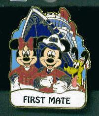 Button - DLR - Mickey's 60th Birthday - Disneyland 1928 1988