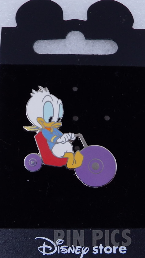Japan - Donald Duck - Big Wheel - Baby Transportation - JDS  pin collectible - Main Image 3