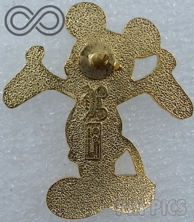 WDW - Mickey Mouse - Gold Tail - Version 5  pin collectible - Main Image 2