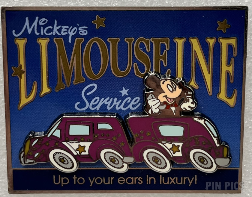 Button - DLR - Mickey Mouse - Kooky Cutouts