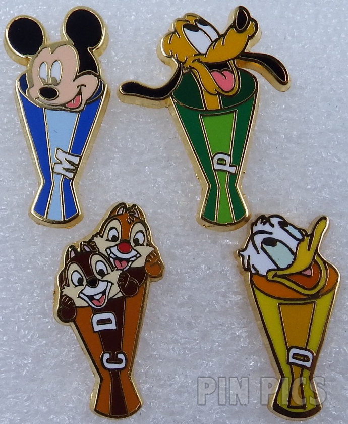 DA - Country Bears - Face Logo Pin (Green)