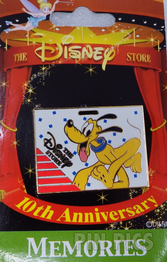 Japan - Pluto - White - Shopping Bag - Memories - 10th Anniversary - JDS  pin collectible - Main Image 3