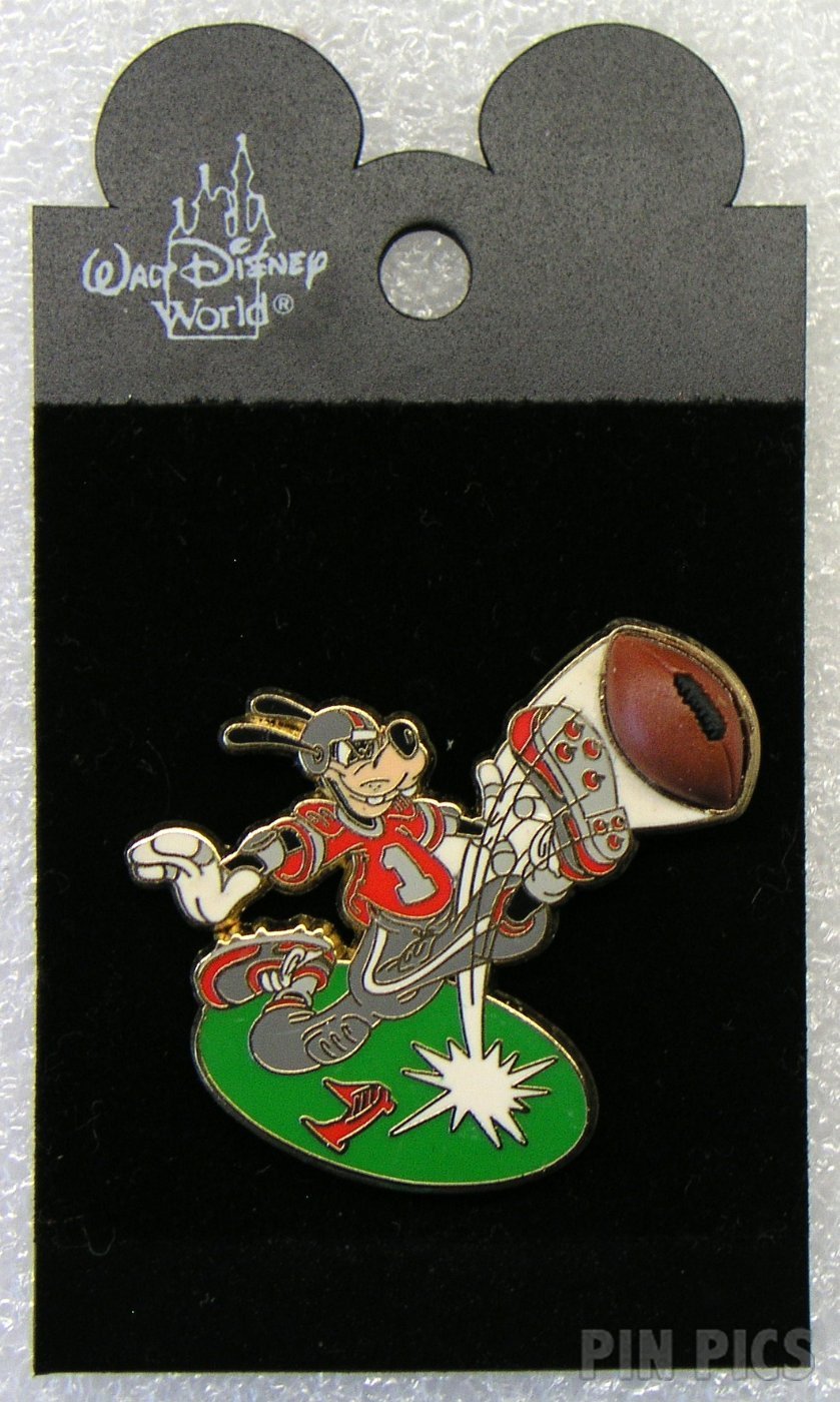Goofy - Football - Sports Free-D Series - Big Pin Game  pin collectible - Main Image 3