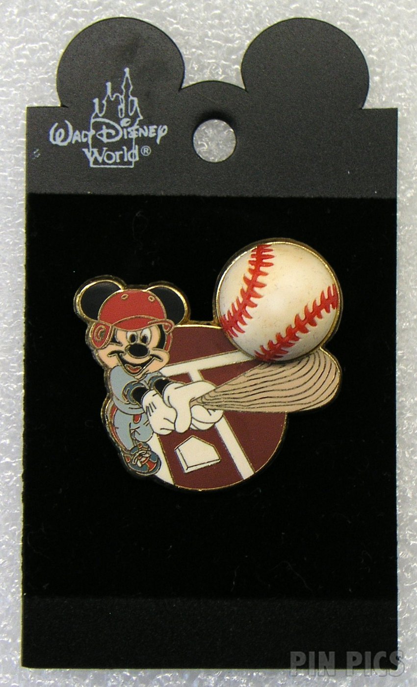 Mickey - Baseball - Sports Free-D Series - Brown Playing Field  pin collectible - Main Image 3