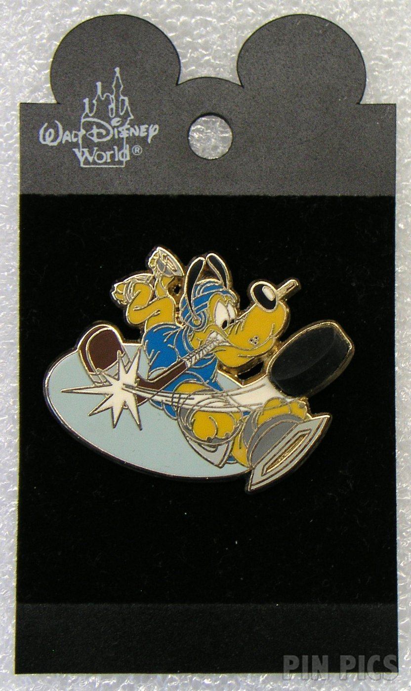 Pluto - Hockey - Sports Free-D Series - Big Pin Game  pin collectible - Main Image 3