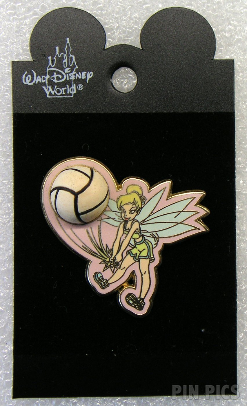Tinker Bell - Volleyball - Sports Free-D Series  pin collectible - Main Image 3