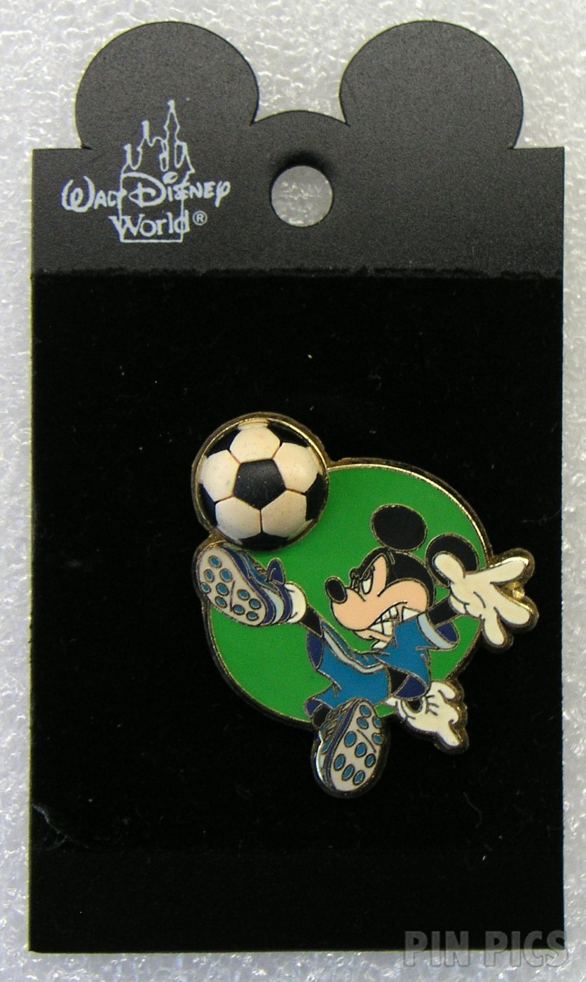 Mickey - Soccer - Sports Free-D Series  pin collectible - Main Image 3