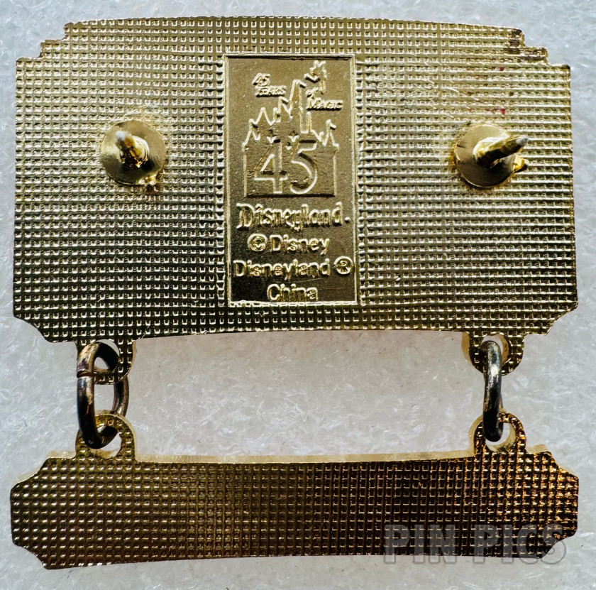 DLR - Prototype - Entrance Quote Plaque - 45th Anniversary - 1955 Disneyland 2000  pin collectible - Main Image 2