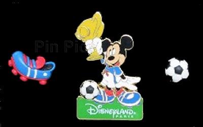 Mickey Hot Air Balloon - Patriotic - Dark Pink