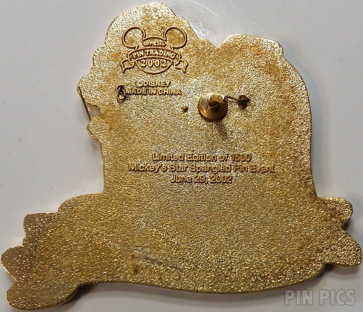 WDW - Daisy - Mickey’s Star Spangled Pin Event - The First American Flag  pin collectible - Main Image 2