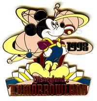 Button - WDI - Mickey Mouse - I Survived the Big One
