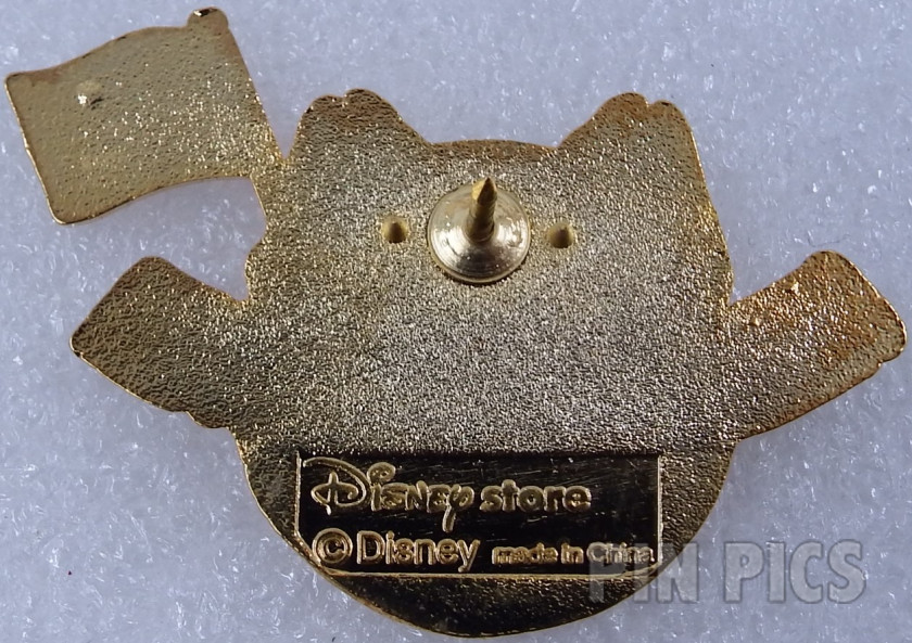 Japan - Chip and Dale - Soccer Ball - Mickey World Soccer 2002 - JDS  pin collectible - Main Image 2