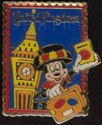 Walt's Yellow Coat of Arms Trader Pin