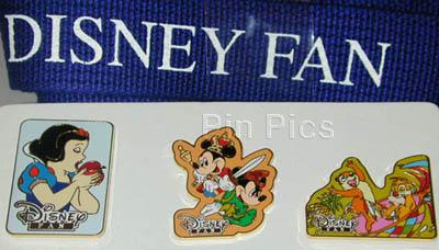 WDW - Sorcerer Mickey and Disney Villains - Disneyana 1997 ConventionEar Framed Set