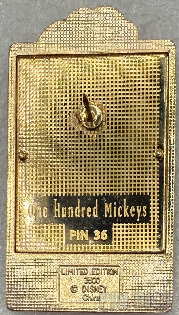 DLR - One Hundred Mickeys Pin Series (MM 036) - On the Edge  pin collectible - Main Image 2