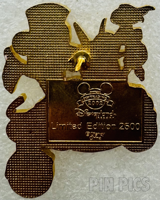 DLR - Patriotic Mickey and Minnie - Americana Motorcycle  pin collectible - Main Image 2