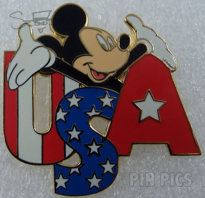 DA - Mickey Mouse Graduation Pin (Silver Prototype)