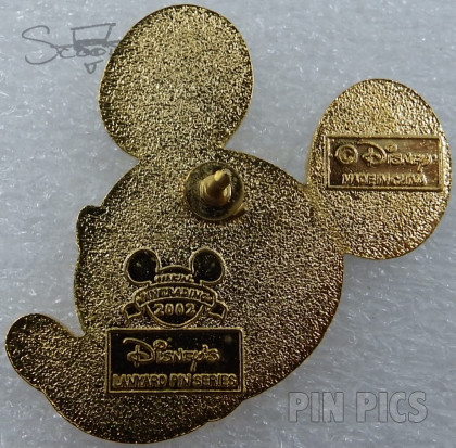 WDW - Angry - Mickey Faces Set - Cast Lanyard Series 1 2002 - 2003  pin collectible - Main Image 2