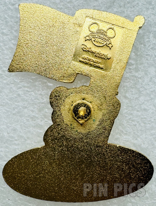 DLR - Mickey - Holding Waving American Flag - Blue  pin collectible - Main Image 2