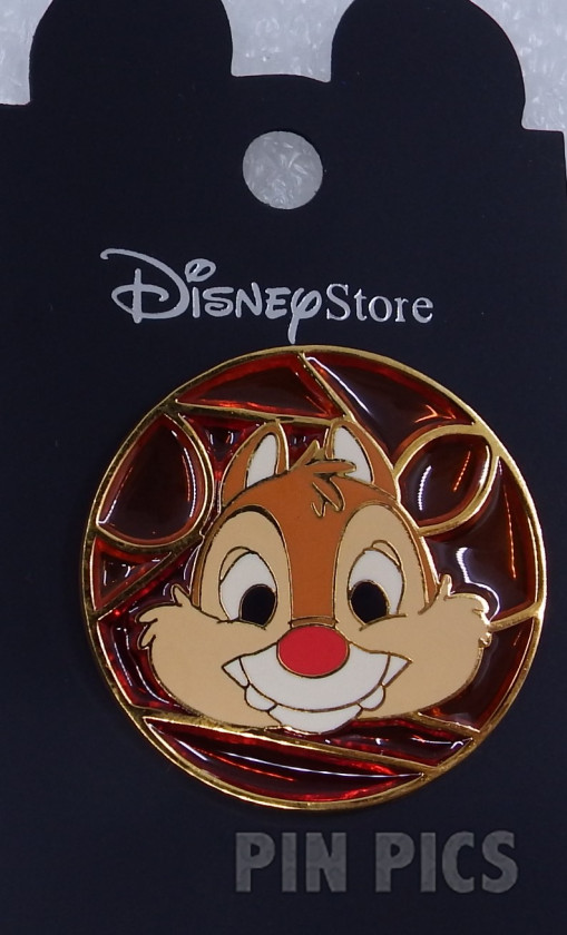 Japan - Dale - Stained Glass Circle  pin collectible - Main Image 3