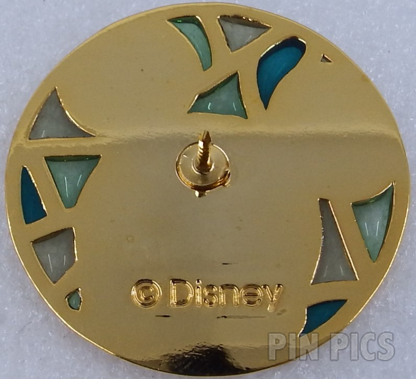 Japan - Mickey Mouse - Stained Glass Circle  pin collectible - Main Image 2