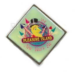 Japan - Pooh and Piglet - Wind Bells - Morning Glory - 3 Pin Set - JDS