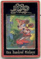 Mickey Mouse 70 Happy Years Framed Pin Set (Classic w/Paint Brush)