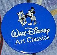 Button - Walt Disney Art Classics  pin collectible - Main Image 1