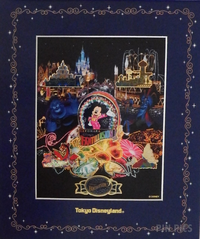 Japan - Fantillusion - Sayonara - Framed Set - TDL  pin collectible - Main Image 2