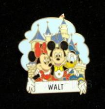 Button - WDW - Donald Head - Walt Disney World