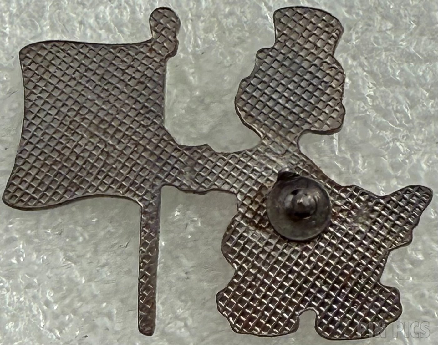 Scrooge McDuck with red coat and $ - Flag  pin collectible - Main Image 2