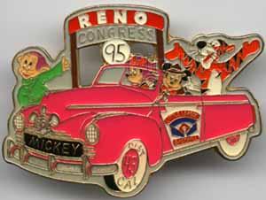 Button - DLR - I Conquered the Four Mountains of Disneyland